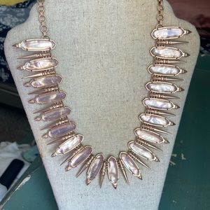 Kendra Scott Gwendolyn rose gold peach illusion. Classic, sold out.